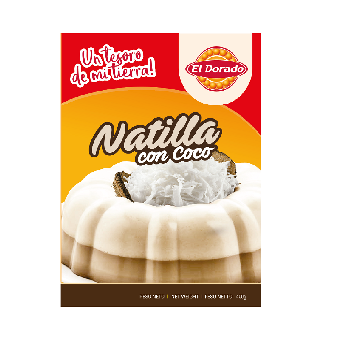 Perustocks - Natilla con Coco El Dorado 400g