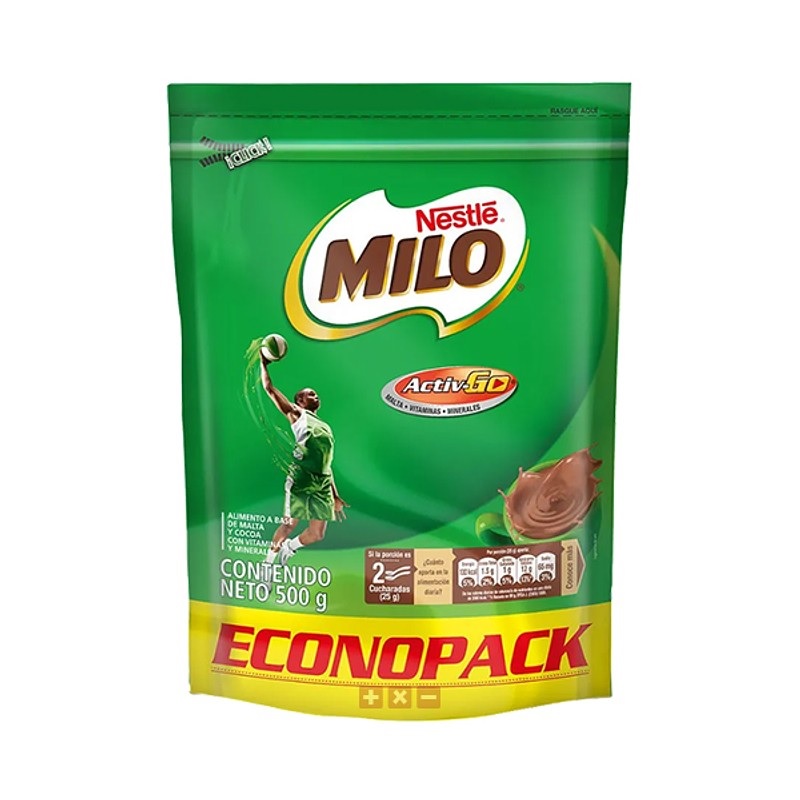 Milo Colombiano Doypack 500g