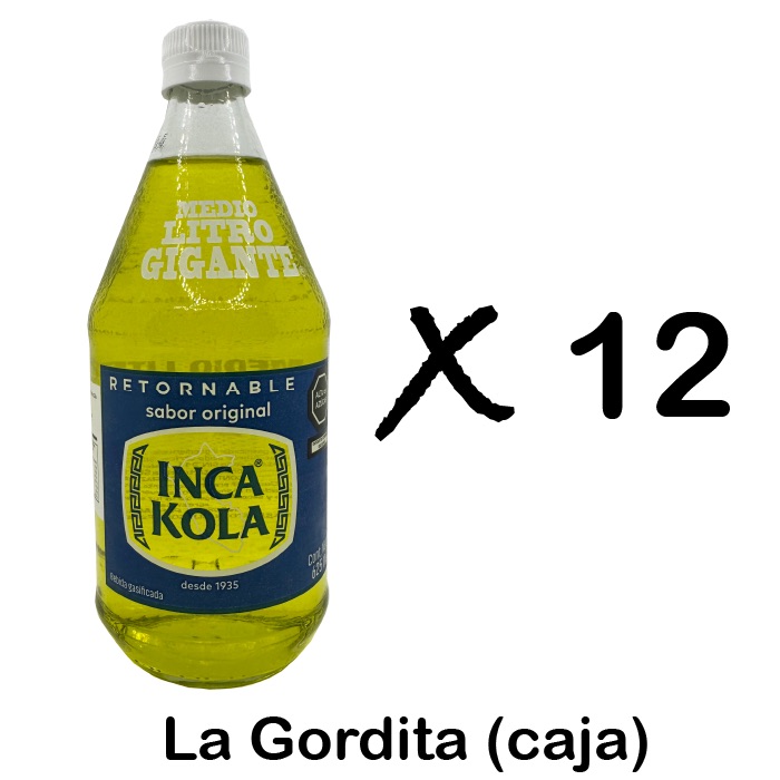 Inca Kola botella 625ml (Caja 12uds)