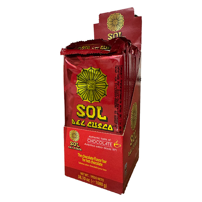 Chocolate Sol del Cusco Clavo y Canela (Disp. 12ud)