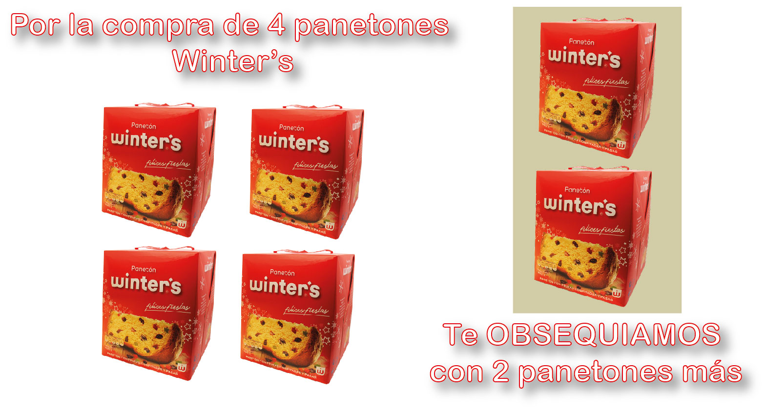 Ofertón Panetones Winter's